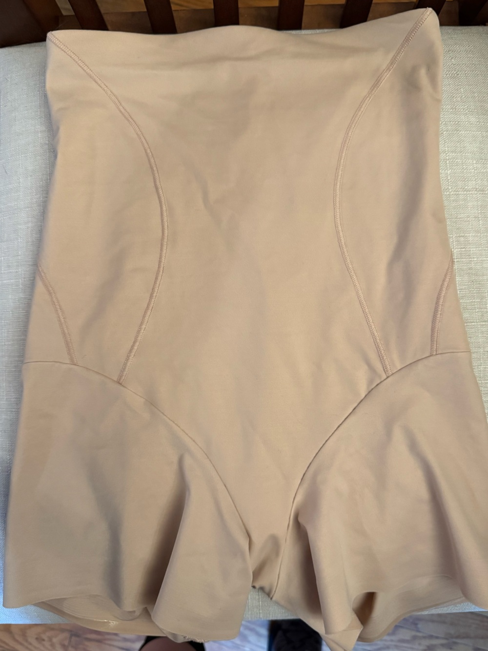 High-Waist Shaping Short in Nude Tan